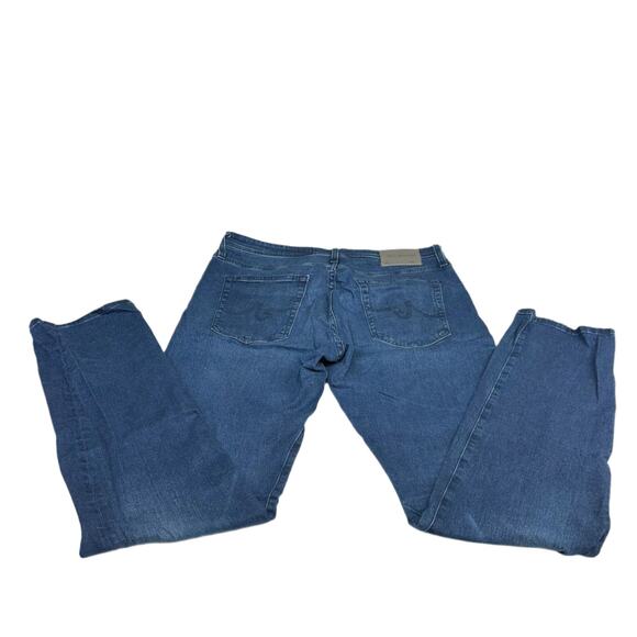 AG-ed Denim Everett Slim Straight Jeans Blue Size 34x33 New Without Tags - Picture 2 of 5
